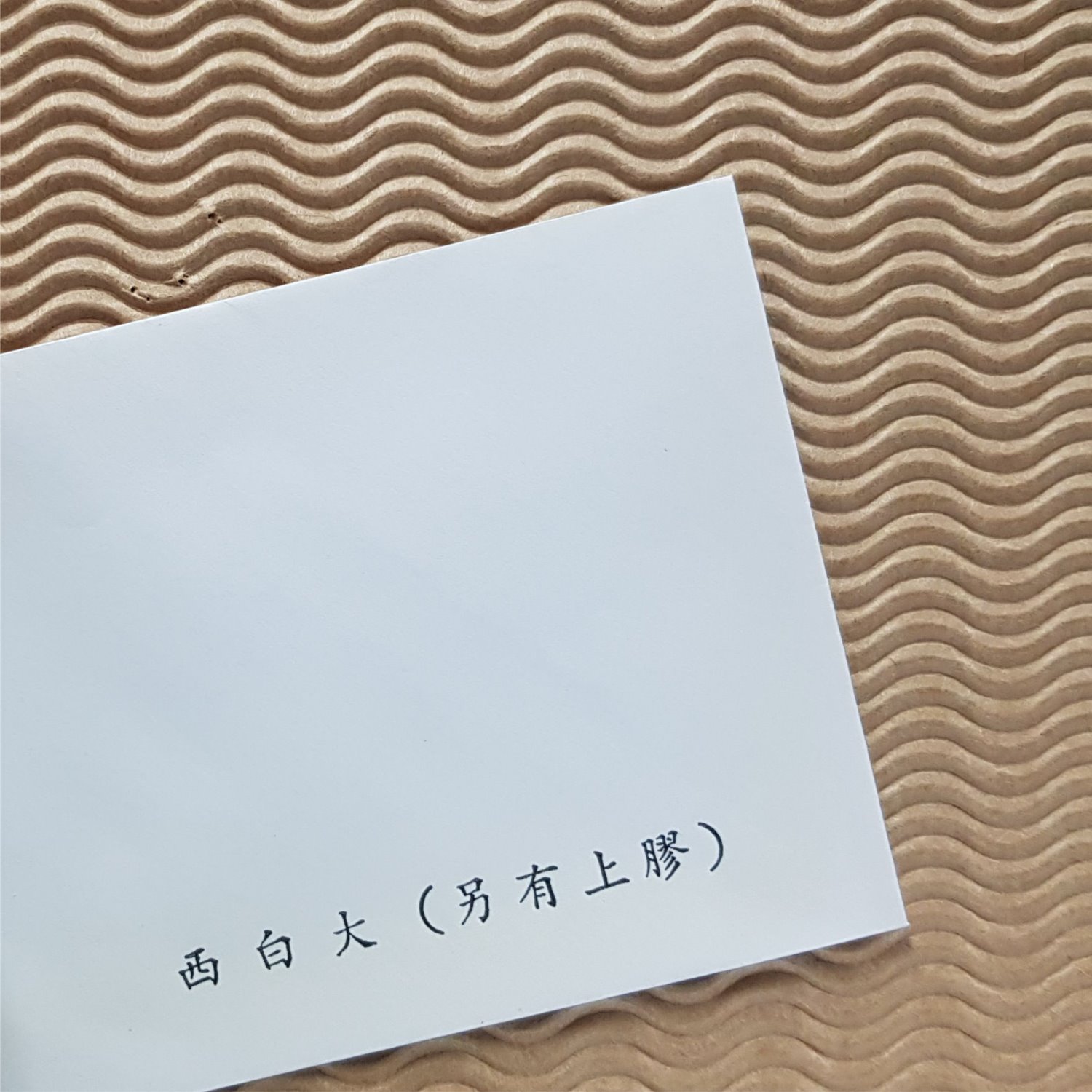 西式信封 ✦ 模造信封【西白大、西白大上膠】